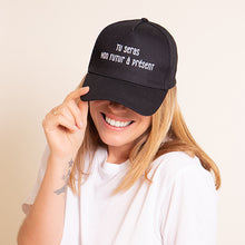 Charger l'image dans la galerie, Casquette noire "Tu seras Mon Futur à présent"