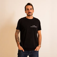 Charger l&#39;image dans la galerie, T-shirt Noir Homme &quot;Tu seras Mon Futur à présent&quot;
