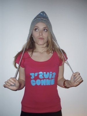 TEE SHIRT J'suis conne